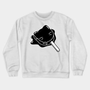 Cat Ice Cream Meow Ice Pop Crewneck Sweatshirt